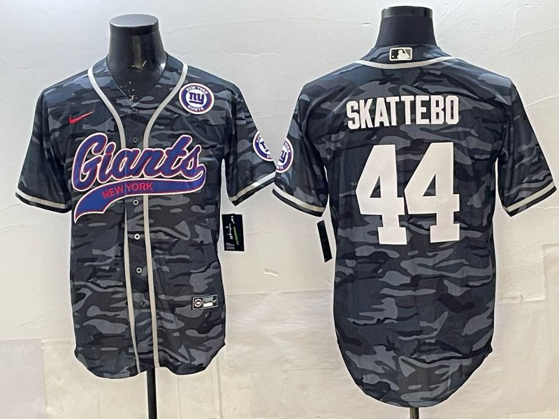 Men 2025 New York Giants #44 Skattebo Camo Joint Name Nike Limited NFL Jersey 002->new york yankees->MLB Jersey